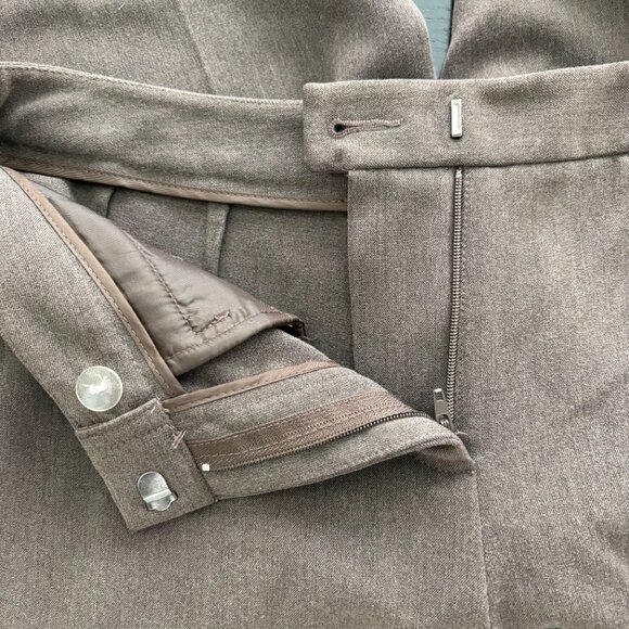 Liz Claiborne "Audra" Pants Size 4P Brown EUC - Picture 6 of 8